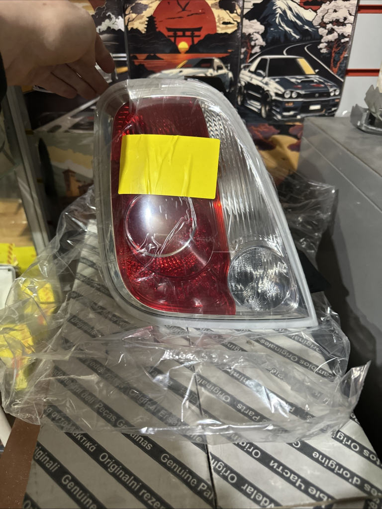 Fiat 500 N/S Passenger Rear Light 2007 - 2015 BRAND NEW GENUINE