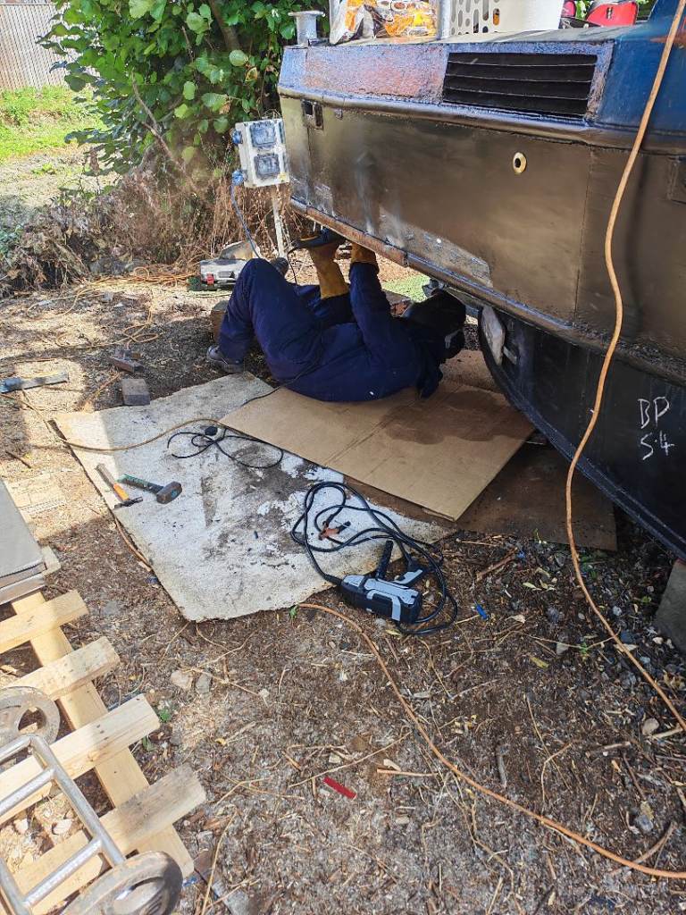 Narrowboat Hull - Ready for Refit