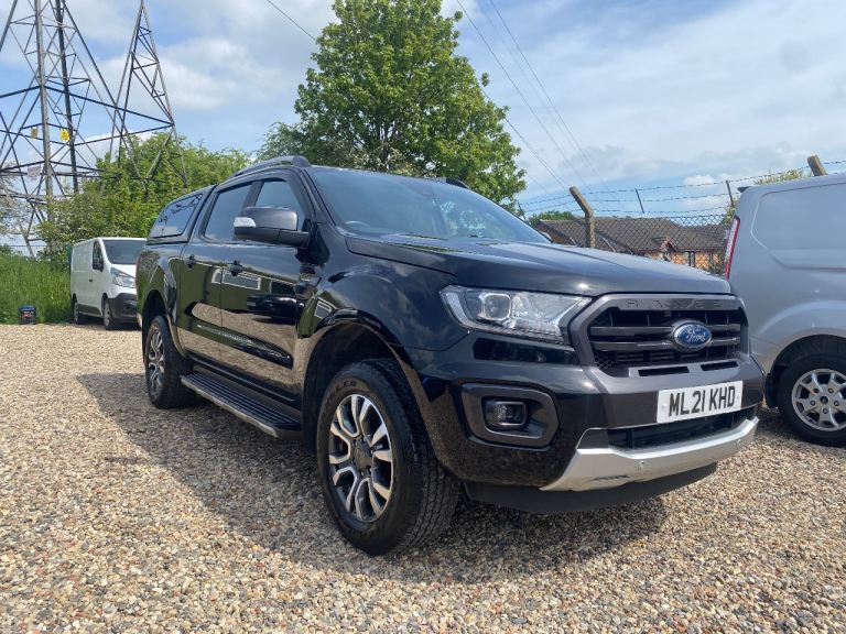 2021 FORD RANGER ECOBLUE WILDTRAK 2.0 DIESEL AUTOMATIC 127K FSH 12 MONTHS MOT