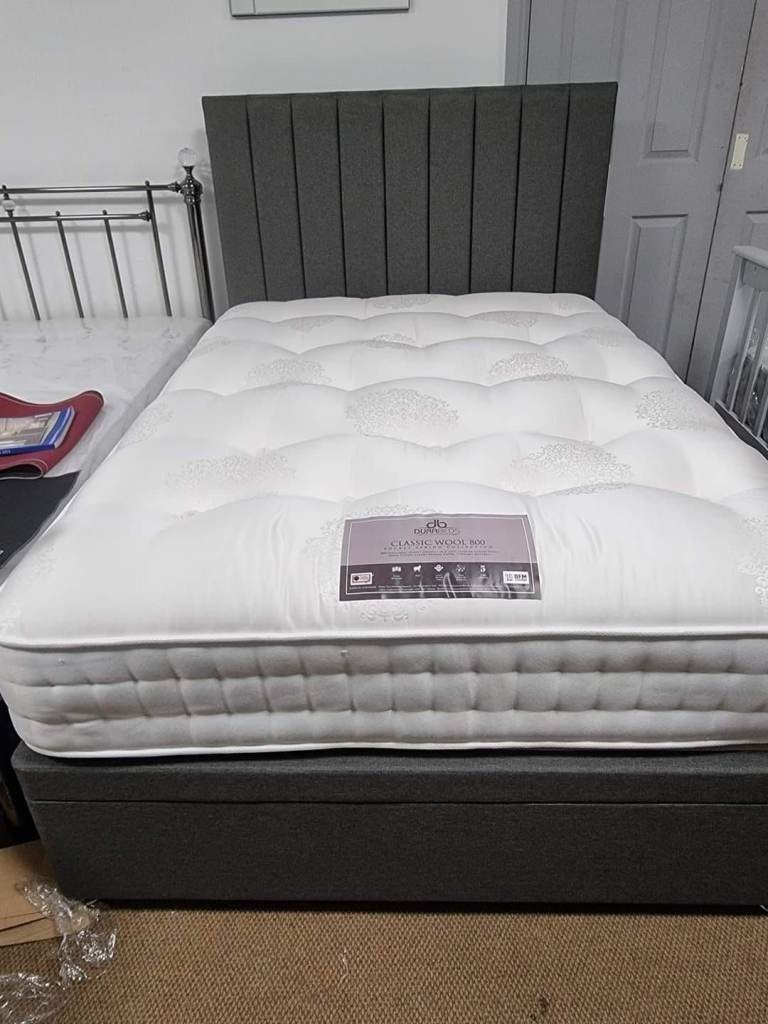 image for Christmas Xmas Special! 🎅🏻 Divan Double Bed With Mattress | Instant Delivery! **