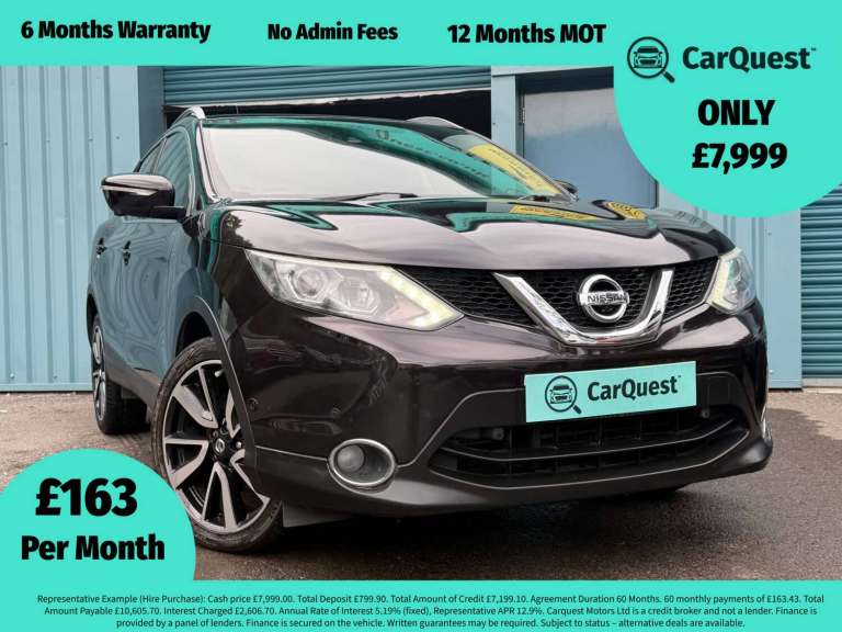 2014 Nissan Qashqai 1.5 dCi Tekna 5dr HATCHBACK DIESEL Manual