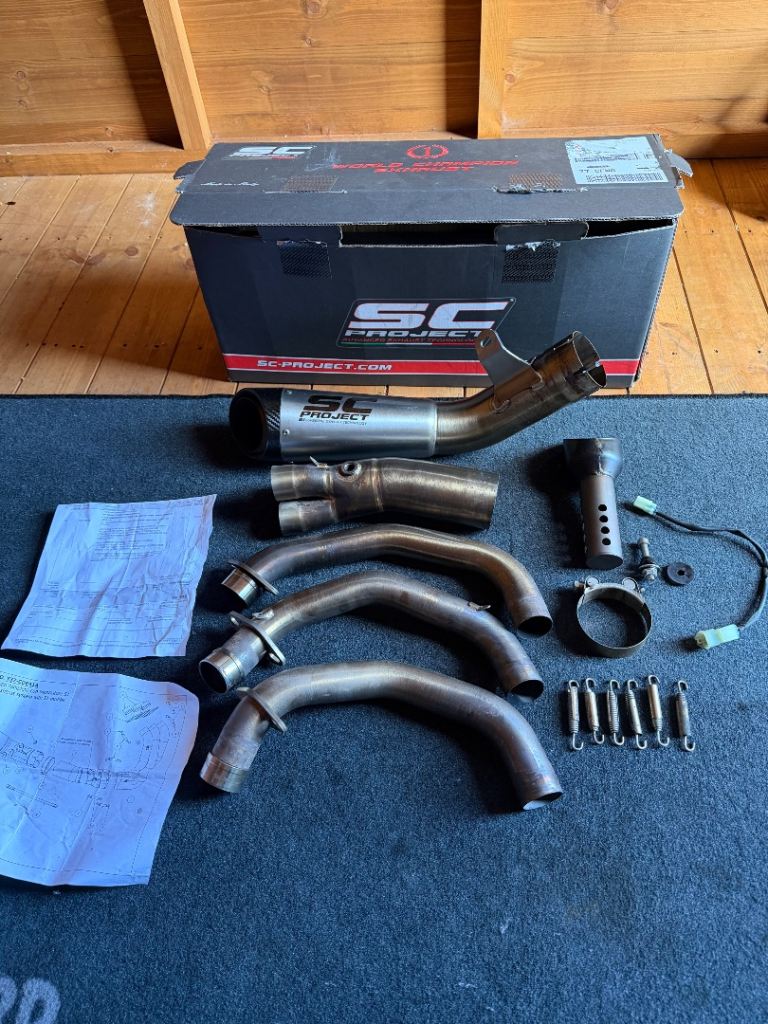 MT09 SC Project Full Stainless Steel Exhaust System