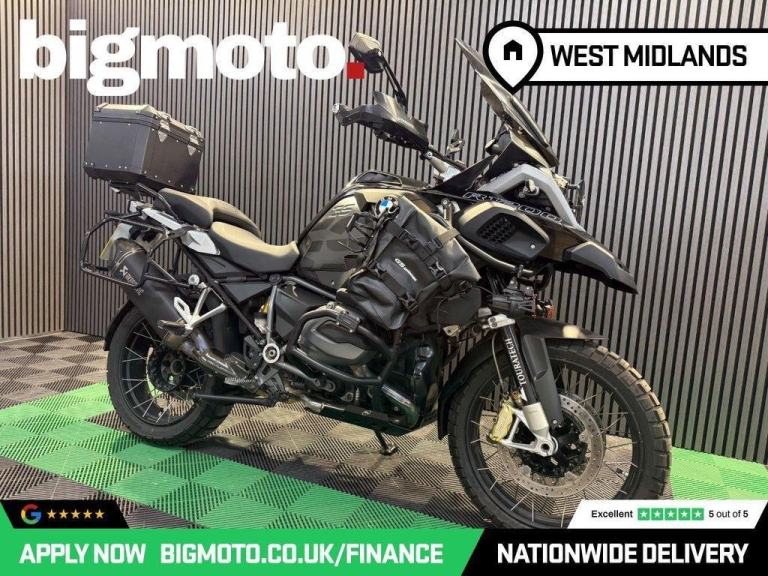 2018 68 BMW R 1200 GS ADVENTURE TRIPLE BLACK - FINANCE SPECIALISTS APPLY NOW