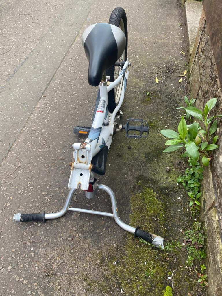 Tag along bike (trailer cycle)