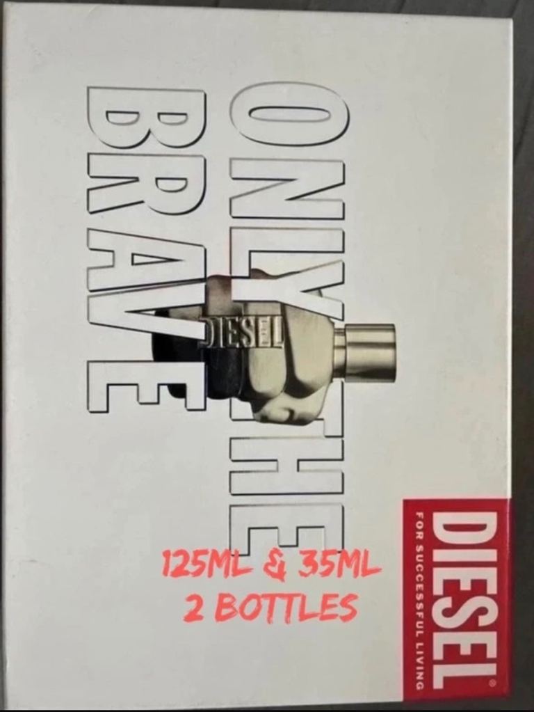Diesel only the brave men’s fragrances 125ml and 35ml gift set 