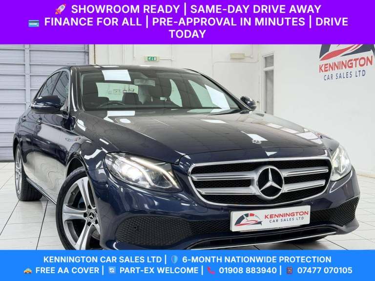 2017 Mercedes-Benz E Class Saloon (2016 - 2020) Saloon Diesel Automatic