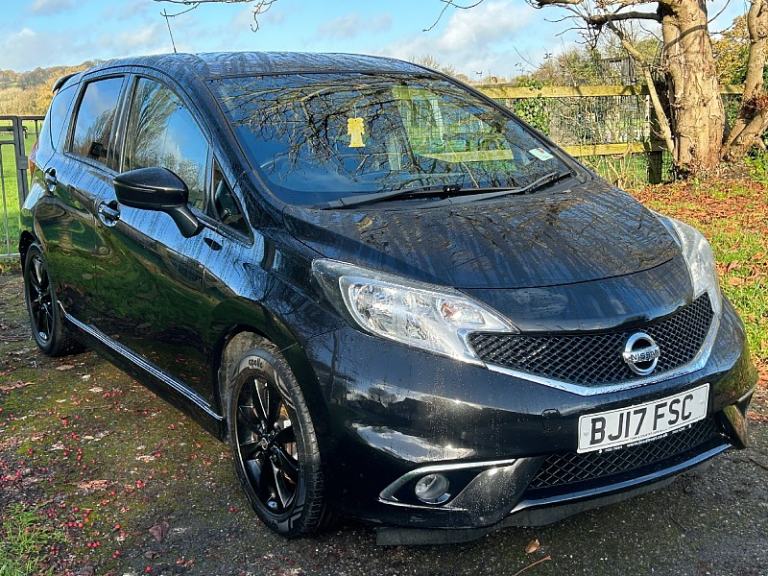 2017 Nissan Note 1.2 Black Edition Hatchback 5dr Petrol Manual Euro 6 (s/s) (80