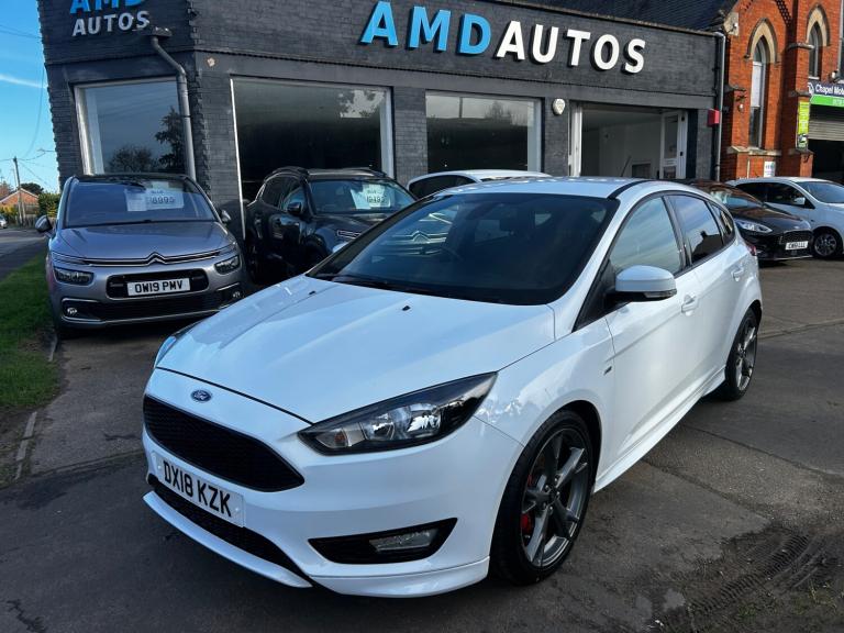 2018 Ford Focus 1.0 EcoBoost 125 ST-Line X 5dr Auto HATCHBACK Petrol Automatic