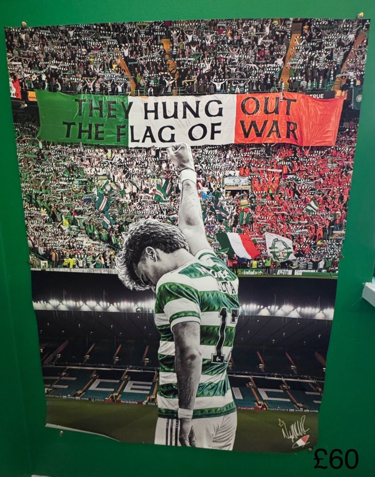 Celtic fc signed pictures. 