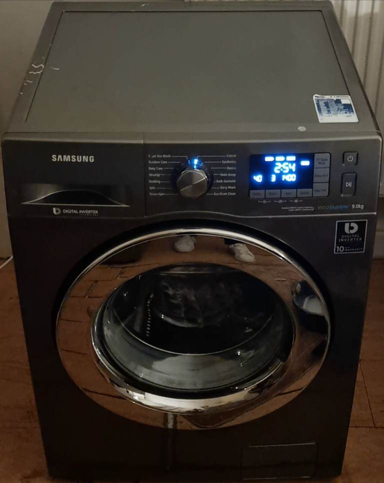 9kg Samsung ecobubble washing machine