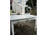 White Table Plus 4 Chairs (Kids)