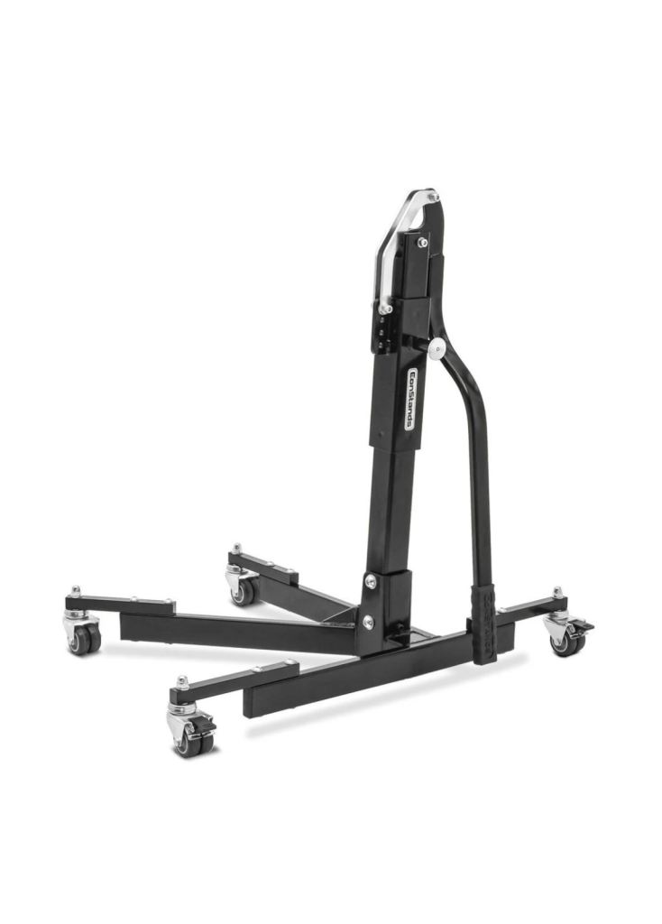 Motorbike ConStands Power Evo Central Stand Paddock Lift black without adapter plate