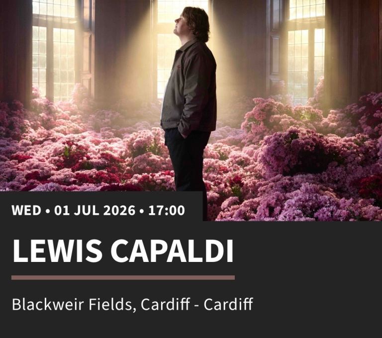 Lewis Capaldi Cardiff July 1st garden entry 