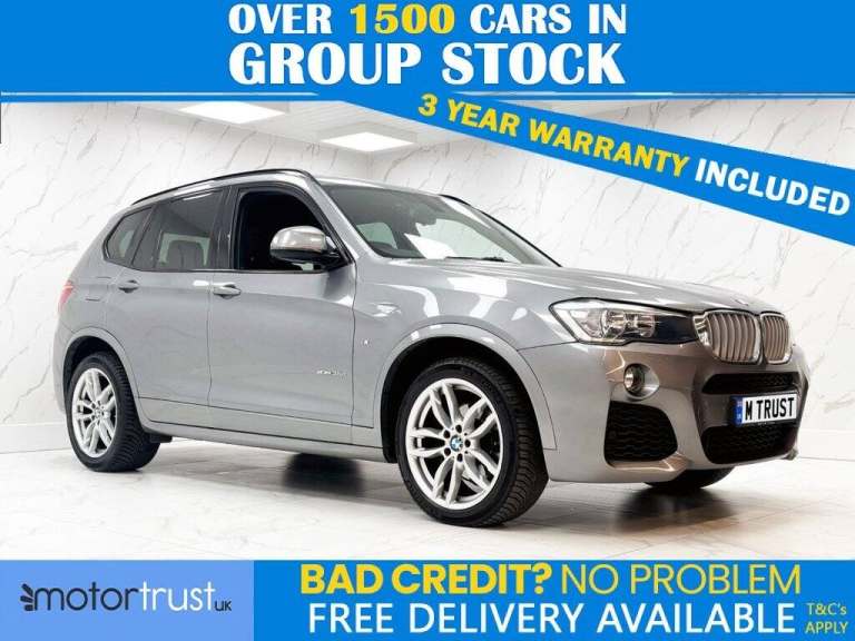 2016 BMW X3 3.0 35d M Sport SUV 5dr Diesel Auto xDrive Euro 6 (s/s) (313 ps) ESTATE Diesel Automatic