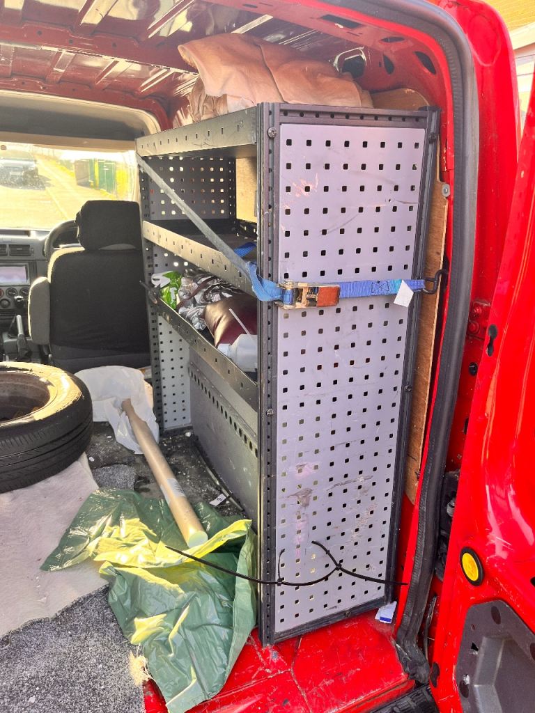 Van racking/shelving