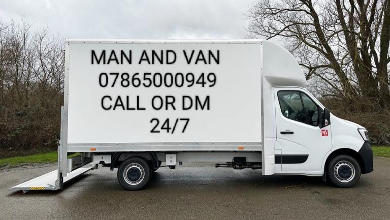 PROFESSIONAL CHEAP MAN AND VAN SMALL VAN & BIG LUTON VAN HANDYMAN MOPED BIKE RECOVERY TRUCK PUMP24/7