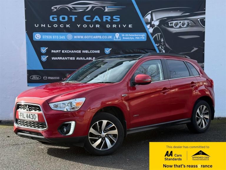  Mitsubishi ASX 2.2 DI-D 4 Auto 4WD Euro 5 (s/s) 5dr Diesel Automatic