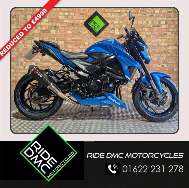 SUZUKI GSX-S750 2019. FSH. 14K MILES. MANY GREAT EXTRAS. LOVELY CLEAN BIKE