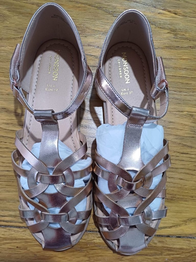 Sandals size 4 Monsoon brand 