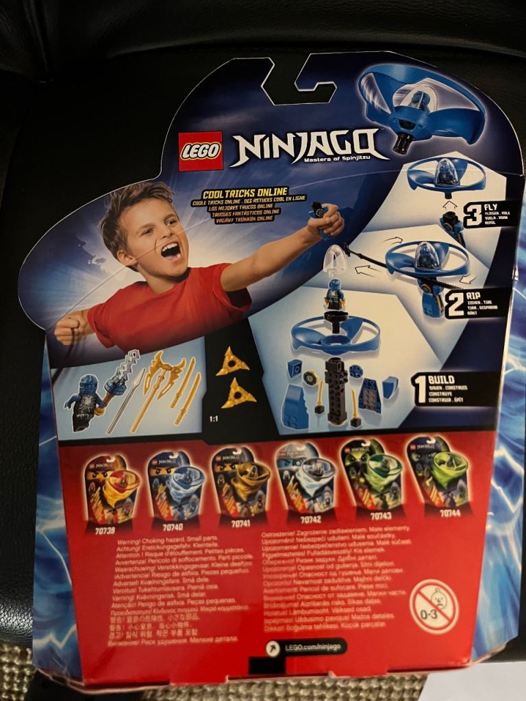 Lego Ninjago Airjitzu Jay Building Kit 70740 