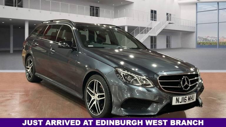 2016 Mercedes-Benz E Class E220 BlueTEC AMG Night Edition 5dr 7G-Tronic ESTATE DIESEL Automatic