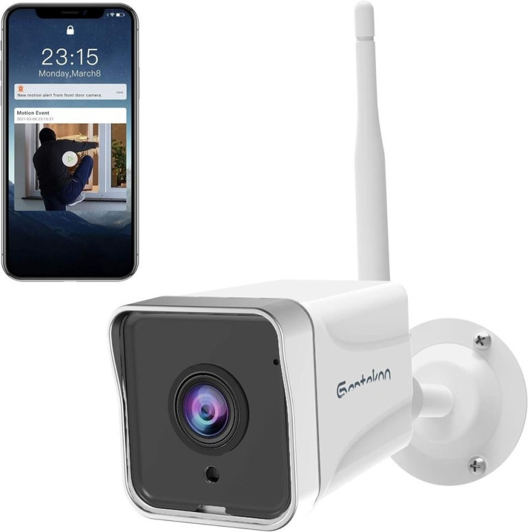 Wireless 1080P CCTV Camera With 2-Way Audio