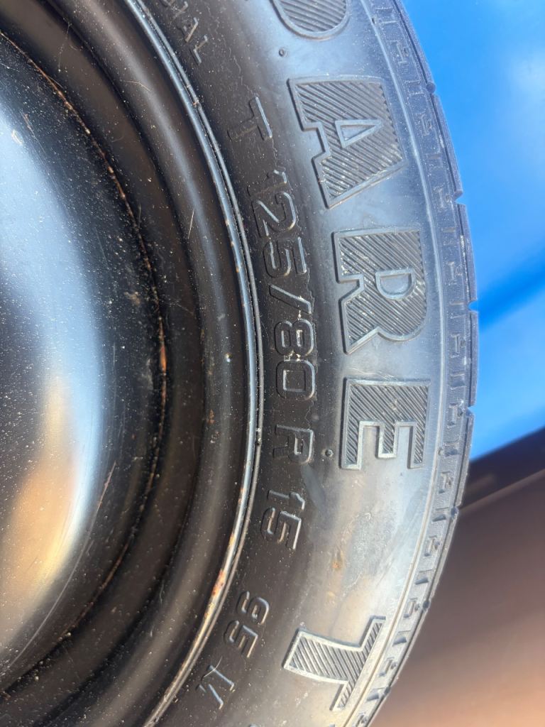 15 inch spare wheel 
