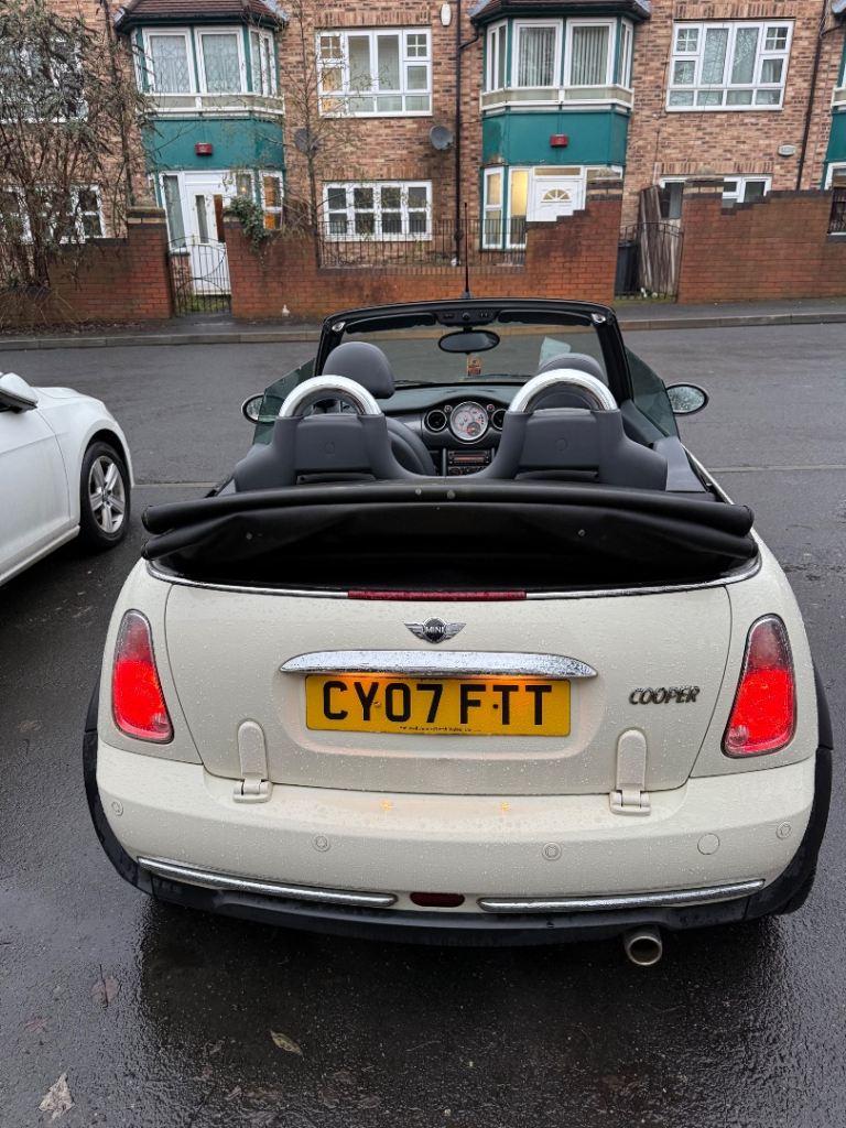 2007 MINI COOPER CONVERTIBLE  1.6 PETROL