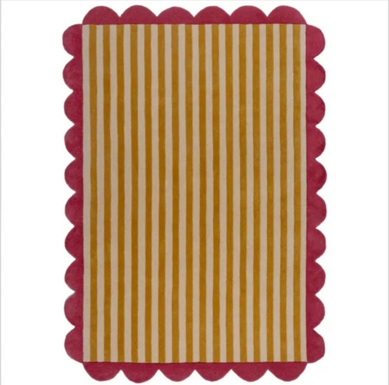 Milo Scallop wool rug 200cm x 290cm
