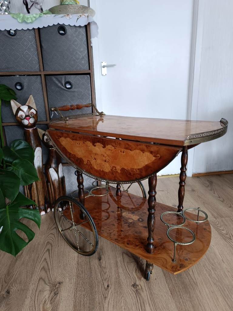 Italian vintage Drinking trolley 