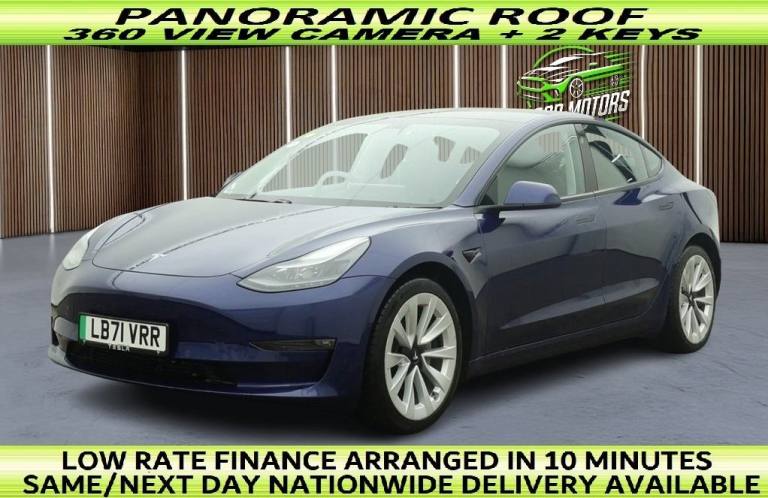 2021 Tesla Model 3 Long Range AWD 4dr Auto SALOON ELECTRIC Automatic
