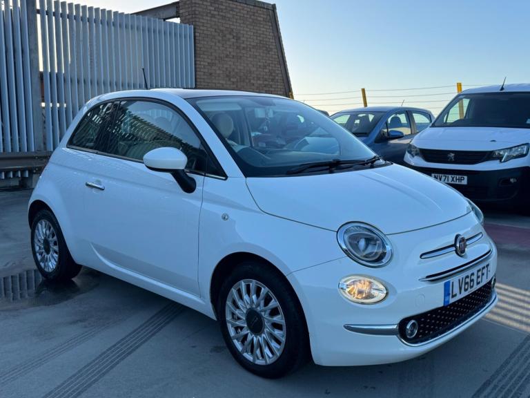 2016 Fiat 500 1.2 Lounge 3dr Dualogic HATCHBACK PETROL Automatic