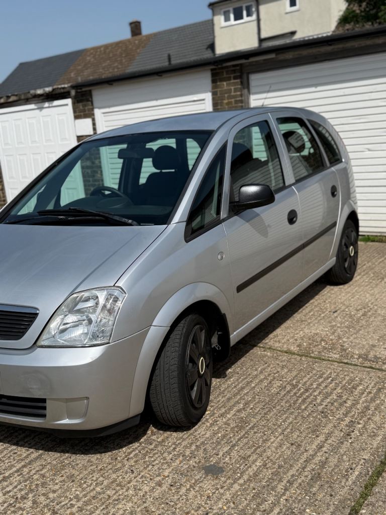Vauxhall, MERIVA ULEZ COMPLIANT, MPV, 2004, Manual, 1598 (cc), 5 doors  1 years mot 