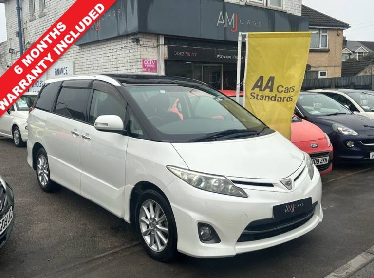 2011 Toyota Estima 2.4 Automatic petrol 7 Seater MPV White 5dr MPV Petrol Automatic