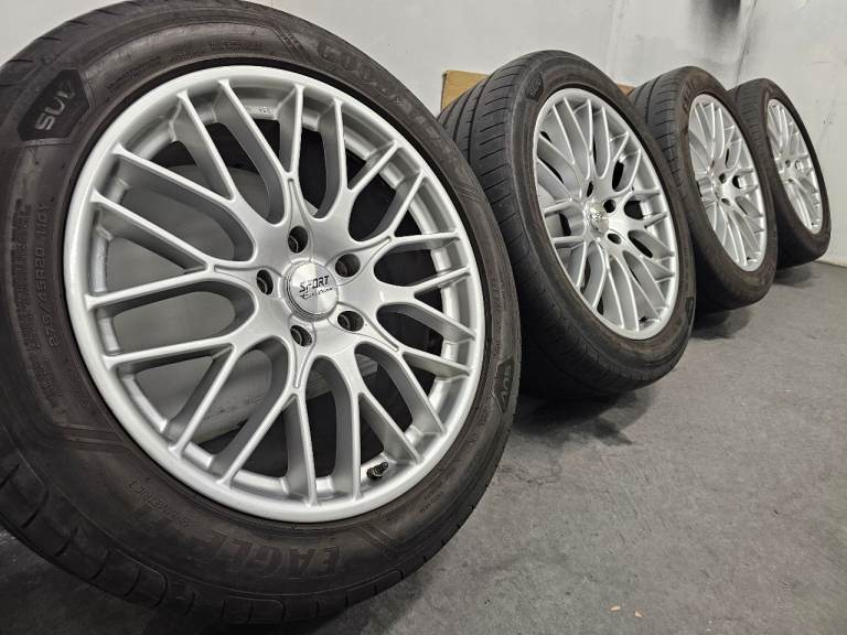 20" 5x130 Alloy wheels Tyres For Audi Q7 Volkswagen Touareg Porsche Cayenne