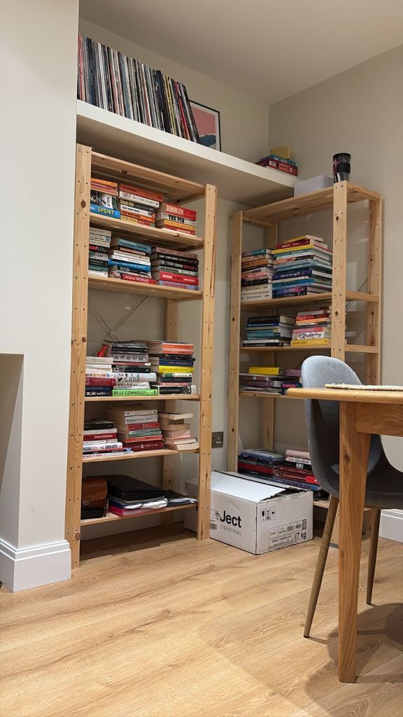 2 IKEA shelving units HEJNE excellent condition