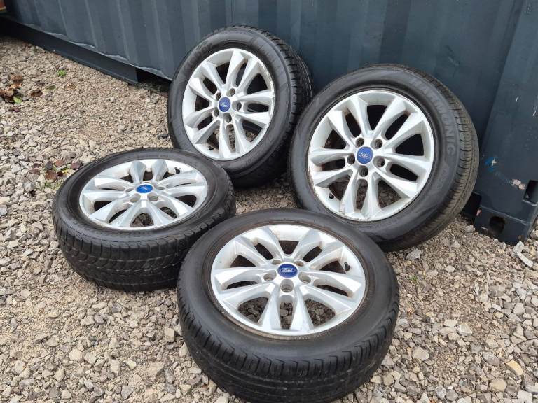 🌟Genuine Ford 16 inch alloy wheels with TYRES 6-7M FOCUS MONDEO CONNECT
