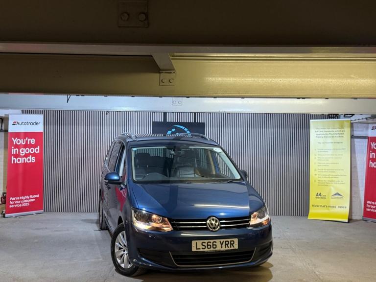2016 Volkswagen Sharan 2.0 TDI CR BlueMotion Tech 184 SE Nav 5dr DSG MPV DIESEL Automatic