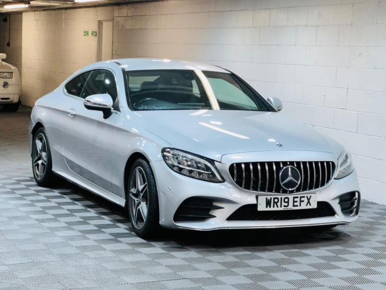 2019 Mercedes-Benz C Class 1.5 C200 MHEV AMG Line G-Tronic+ Euro 6 (s/s) 2dr COUPE Petrol Automatic