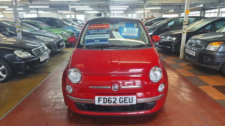 2013 Fiat 500 1.2 Lounge Dualogic Automatic 3-Door From £6,895 + Retail Package HATCHBACK Petrol ...