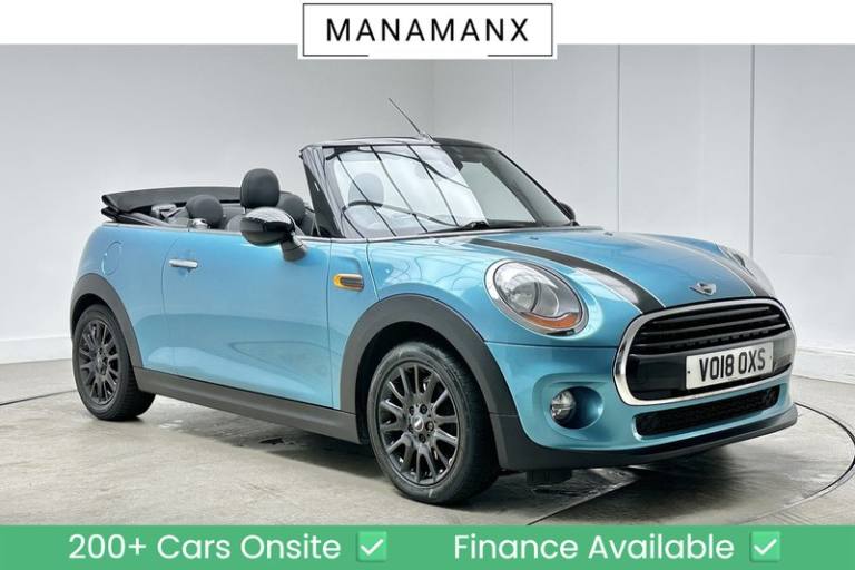 2018 MINI Convertible Cooper Convertible Petrol Manual