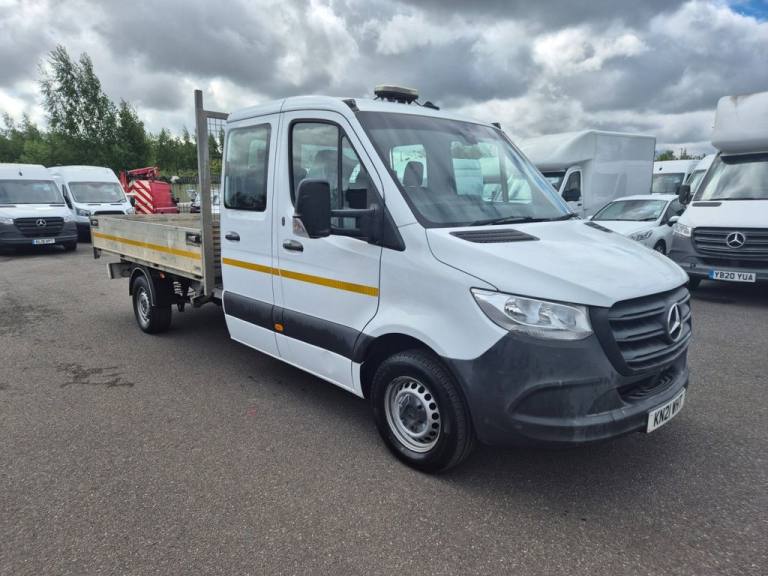 2021 21 MERCEDES-BENZ SPRINTER 2.1 314 CDI CREW CAB TIPPER  2DR DIESEL MANUAL RW