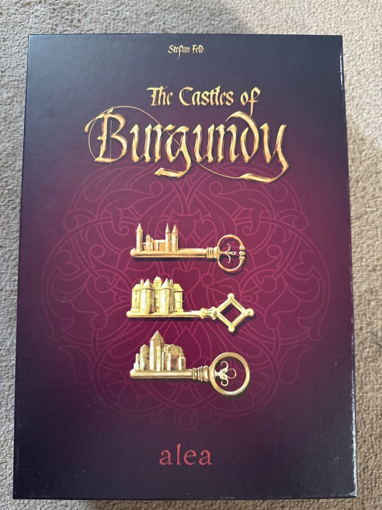 The Castles of Burgundy Board Game by alea – Good Condition