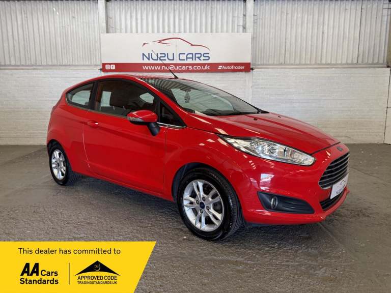 2015 Ford Fiesta 1.25 Zetec Euro 6 3dr HATCHBACK Petrol Manual