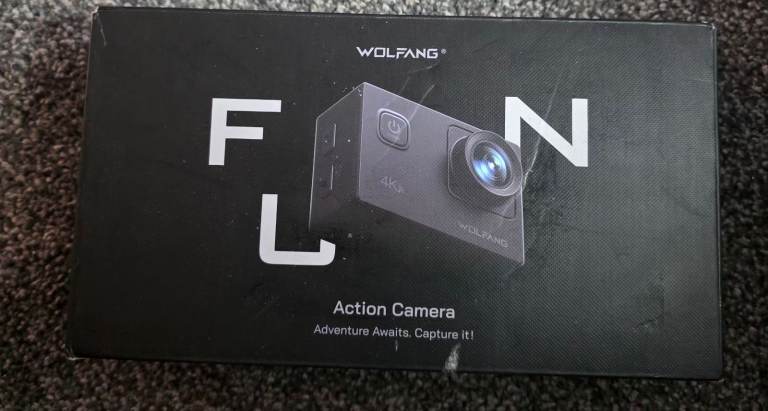 Wolfgang GA100 Action Camera – Brand New, Never Used