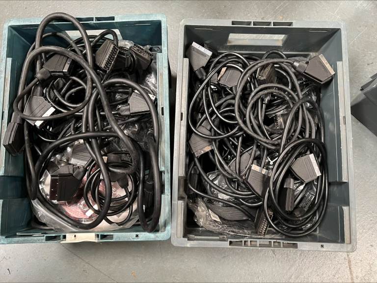 Job Lot Of 52 SCART Cables