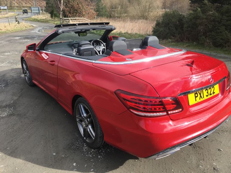 Mercedes-Benz, E CLASS, Convertible, 2015, Semi-Auto, 2143 (cc), 2 doors