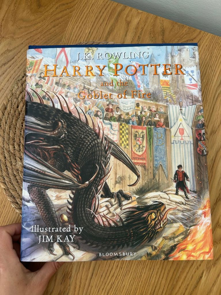 Harry Potter and the Goblet of Fire Illustrated Edition – Hardcover