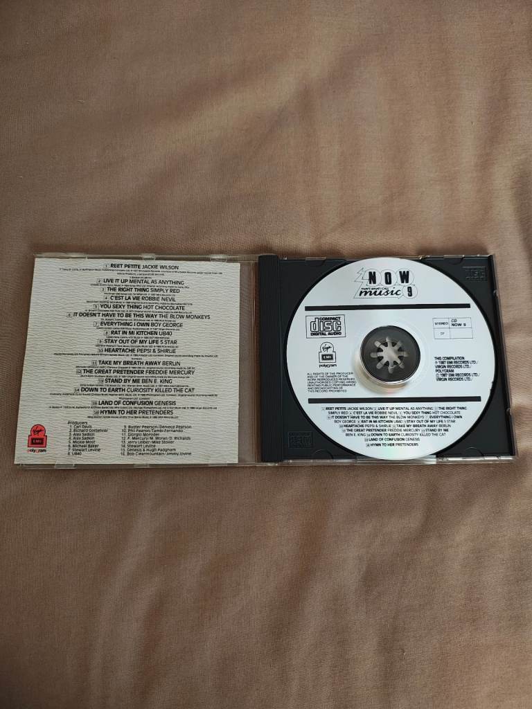 NOW 9,10,11,12,13,14,15,16 EARLY CD's 