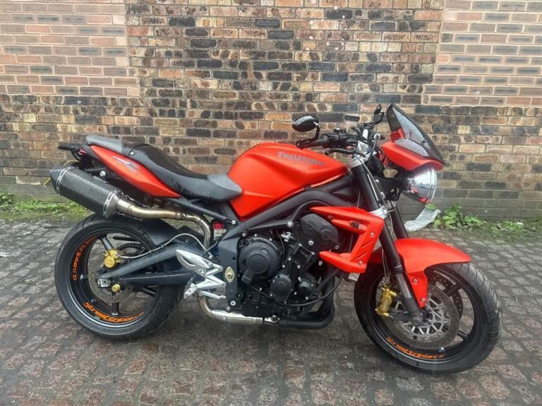 Triumph Street Triple 675 R 675r, 2009, FSH, delivery, finance, Naked